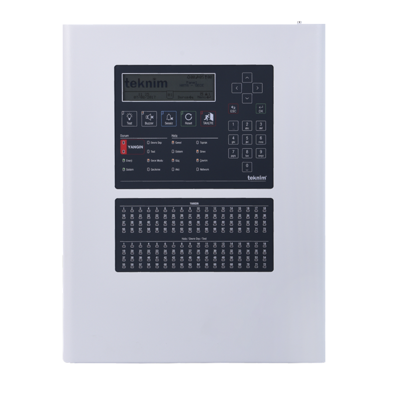 Tủ báo cháy địa chỉ thông minh 2 Loop có hiển thị khu vực TFP-2114