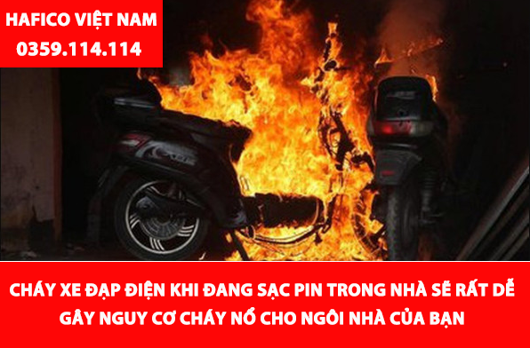 hafico sạc pin xe điện an toàn không cháy nổ