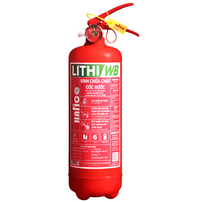 Bình chữa cháy pin lithium-ion 2L Hafico LITHI/WB