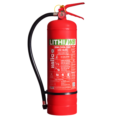 Bình chữa cháy pin lithium-ion 4L Hafico LITHI/WB