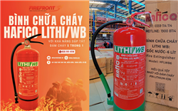 Bình Chữa Cháy Pin Lithium-Ion Hafico LITHI/WB: Giải Pháp An Toàn Cho Xe Điện Của Bạn