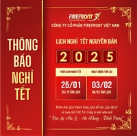 FIREFRONT VIỆT NAM - LỊCH NGHỈ TẾT NGUYÊN ĐÁN ẤT TỴ 2025