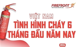 TÌNH HÌNH CHÁY NỔ 6 THÁNG ĐẦU NĂM 2024